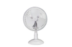 Simple Value White Desk Fan - 7 Inch.